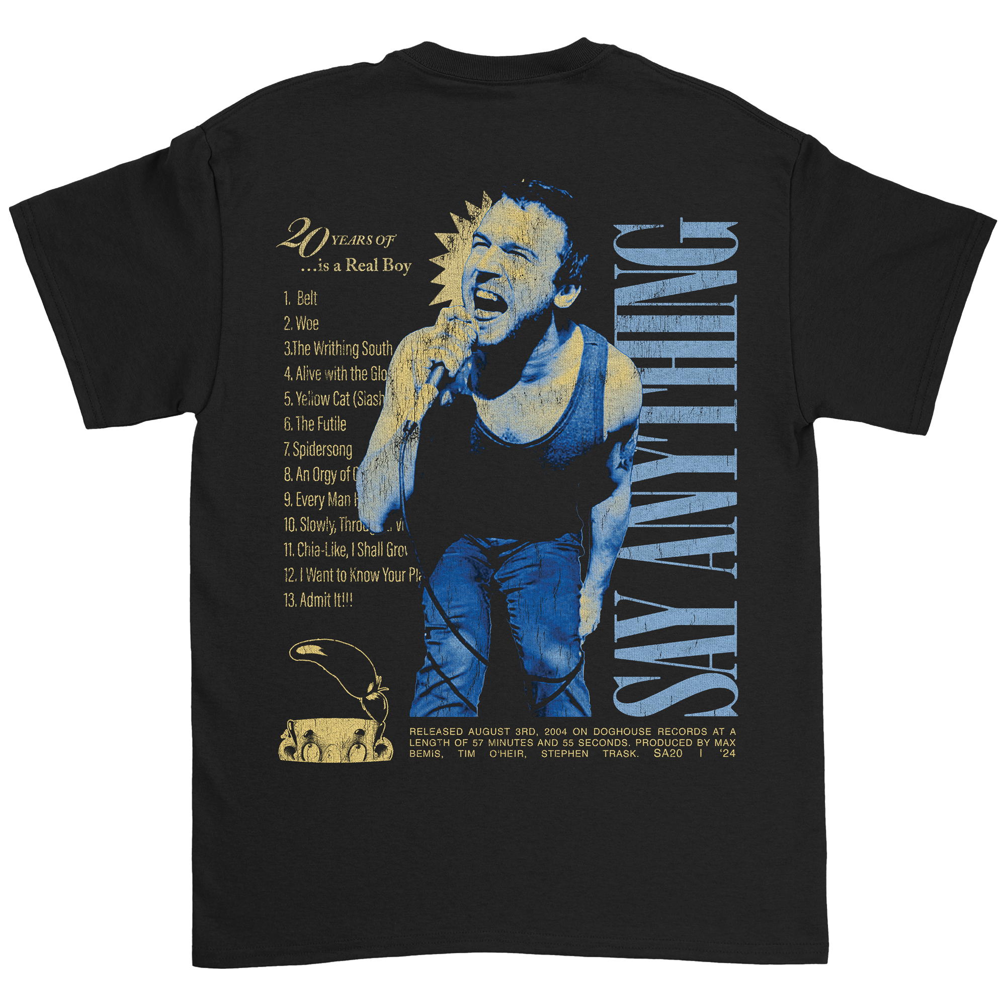 Is A Real Boy 20th Anniversary T-Shirt