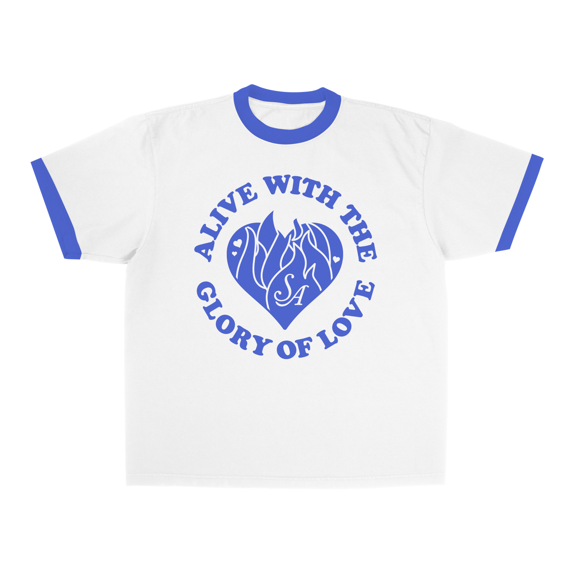 Alive With The Glory of Love Ringer Tee