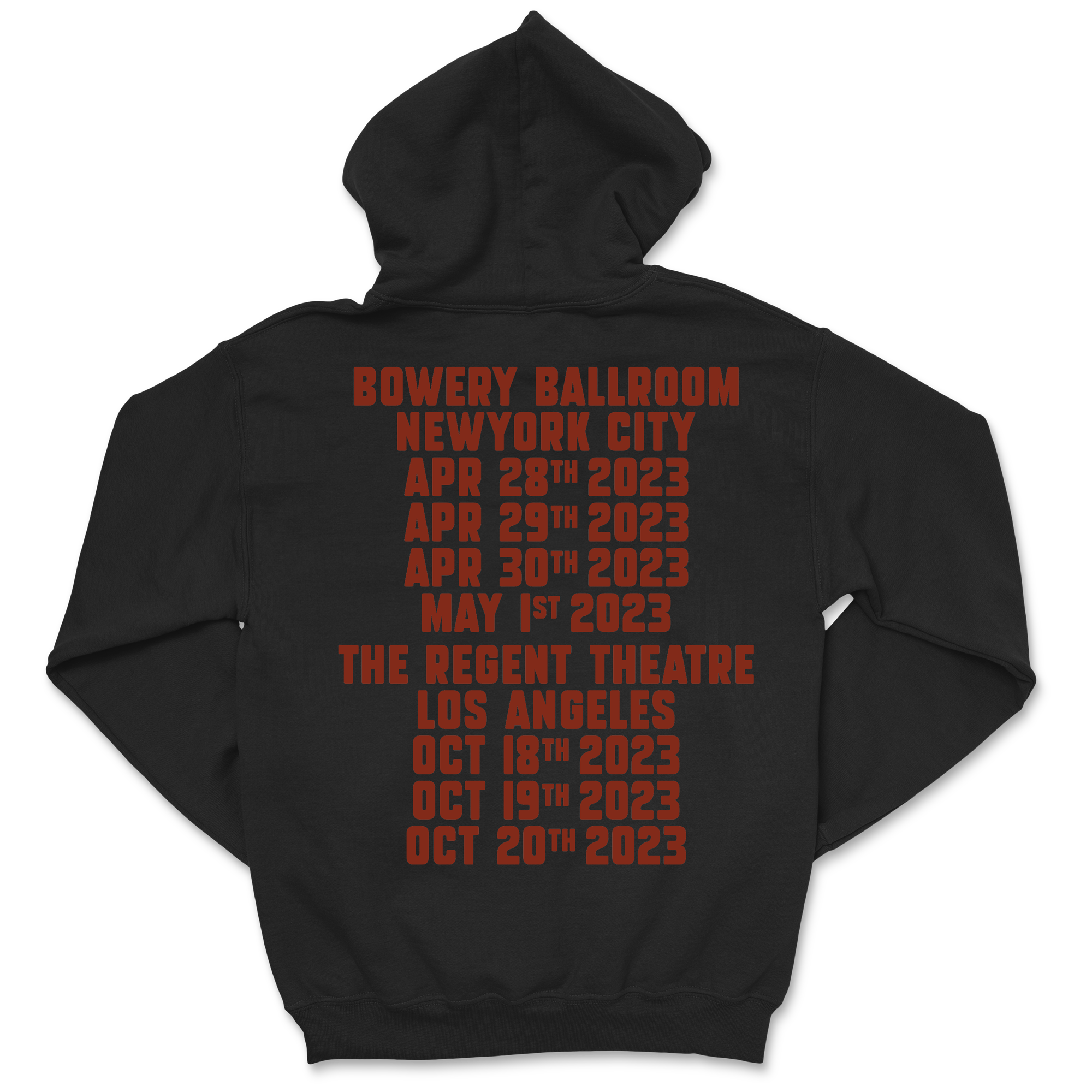 2023 Tour Hoodie - Black