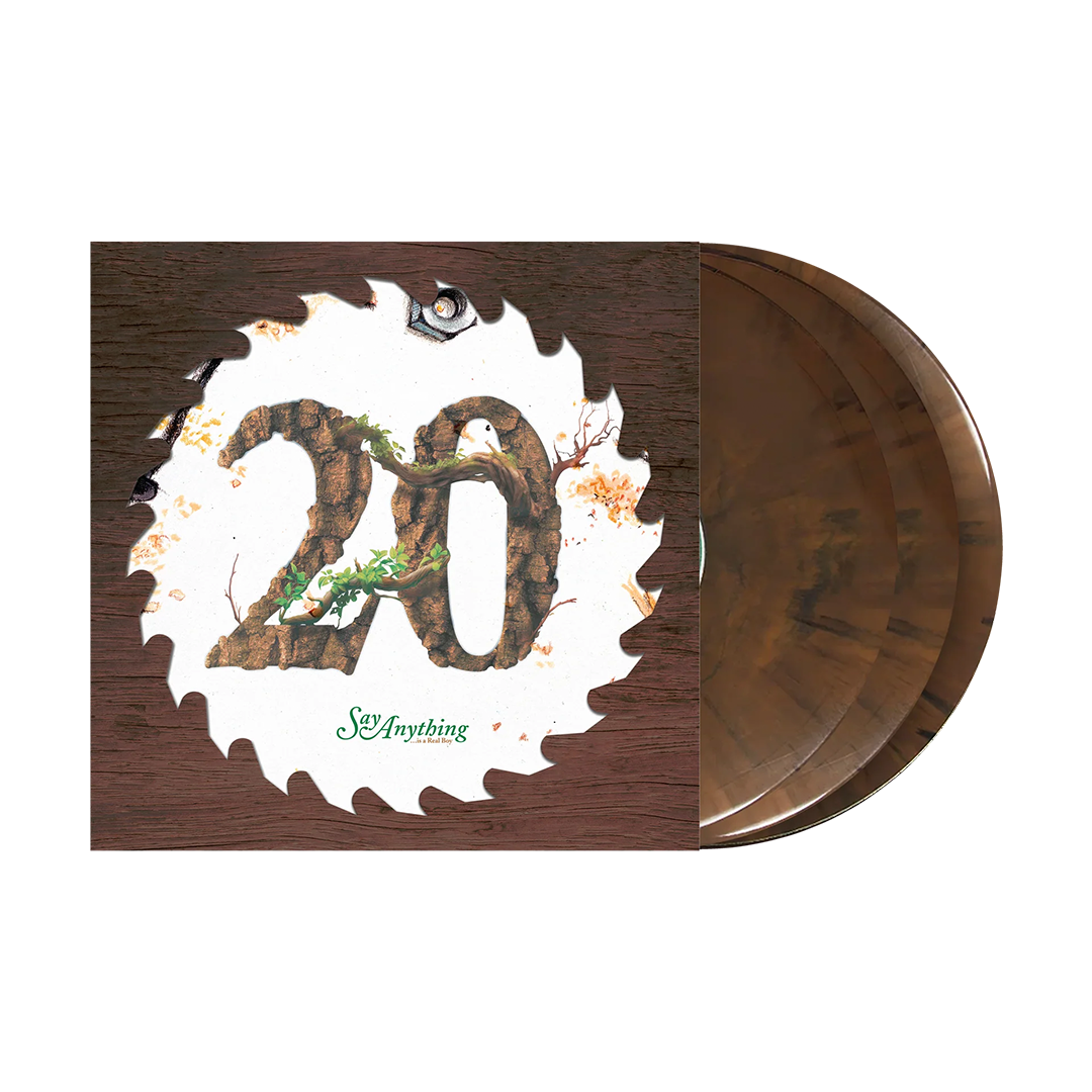 Say Anything - ...Is a Real Boy 20th  Anniversary 3XLP - Hardwood Vinyl Edition