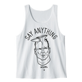 Say Anything - White Bruce Tank Top